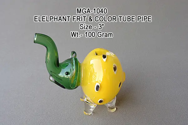 Elephant Frit & Color tube pipe